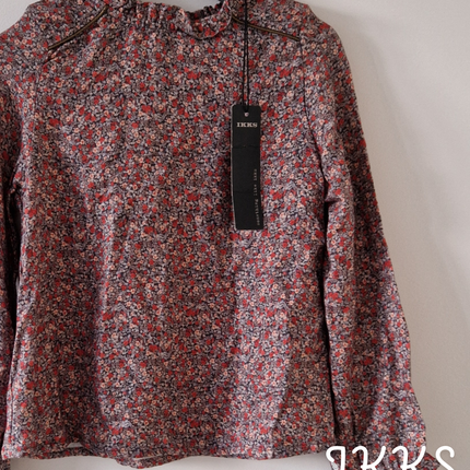 Blouse IKKS fleurie - 6 ans - NEUF