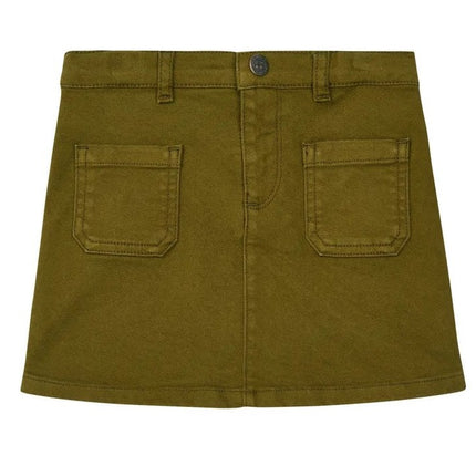 Jupe "Tison" Bonpoint neuve vert kaki - 130cm