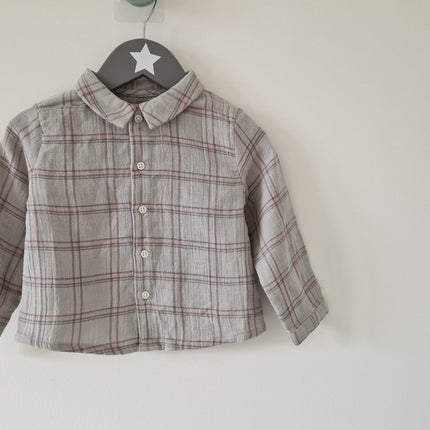 Chemise ML Gocco - 12/18 mois