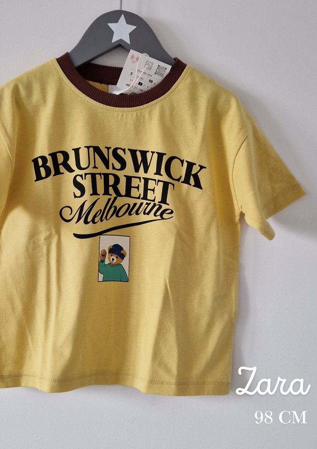 T-shirt MC Zara Melbourne - 98 cm - NEUF