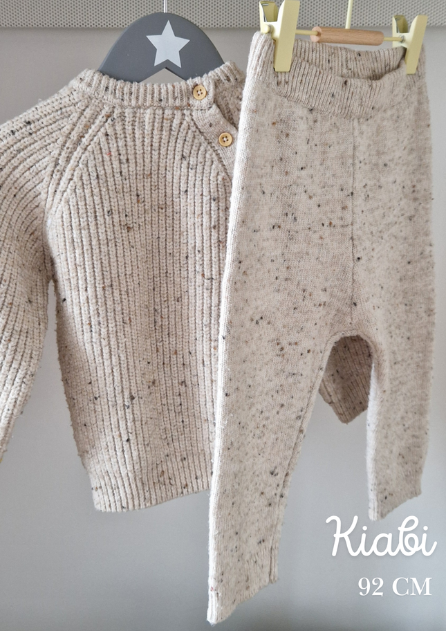Ensemble Kiabi chaud beige - 24 mois
