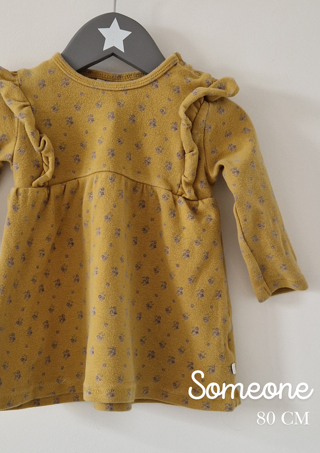 Robe courte Someone moutarde - 80 cm