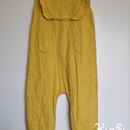 Combinaison Kiabi moutarde - 90-97 cm