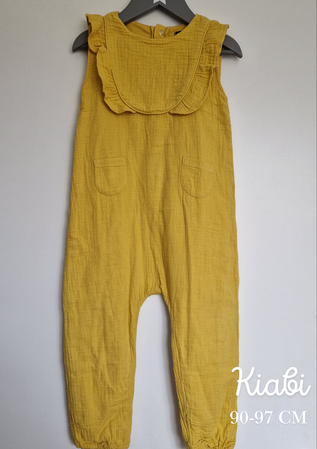 Combinaison Kiabi moutarde - 90-97 cm