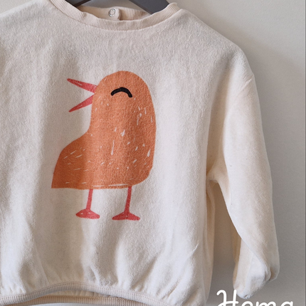 Sweat Hema oiseau - 80 cm