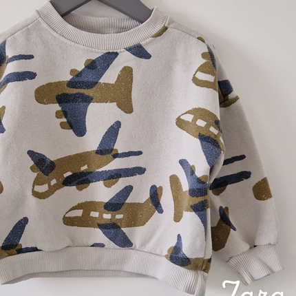 Sweat Zara avion - 98 cm