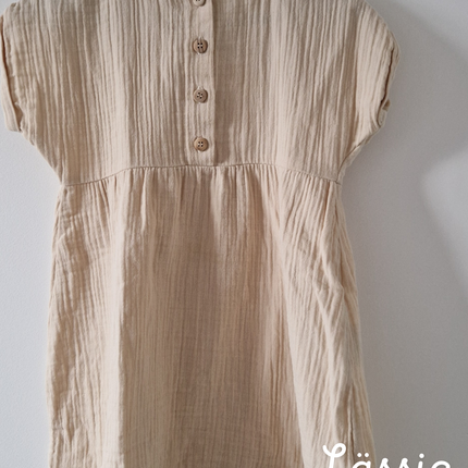 Robe courte Lässig beige - 86/92 cm