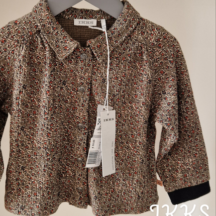 Chemisier ML IKKS fleurie - 80 cm - NEUF