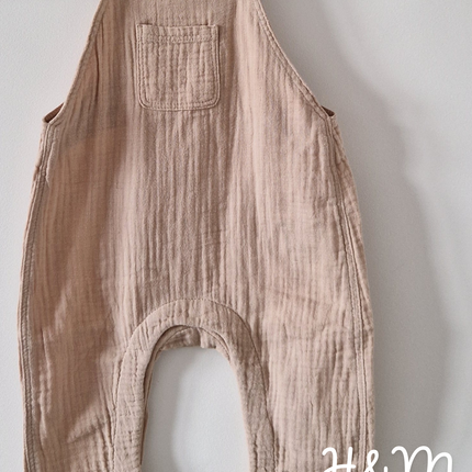 Salopette H&M beige - 62 cm
