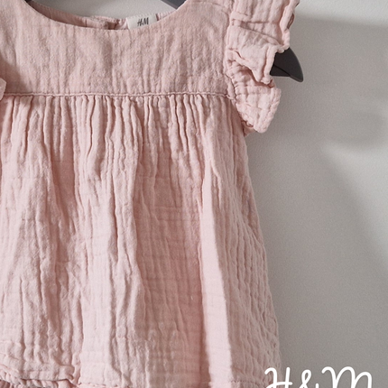 Blouse MC H&M rose - 80 cm