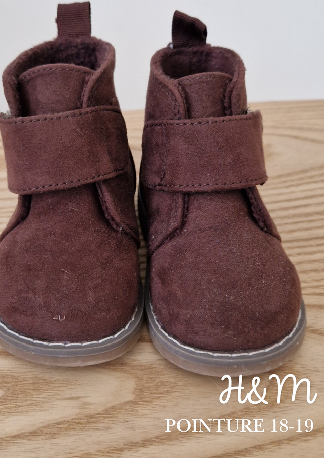 Bottines H&M hautes marron - 18/19