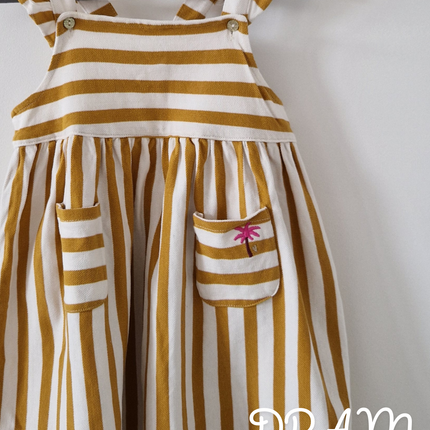 Robe DPAM rayée - 92 cm