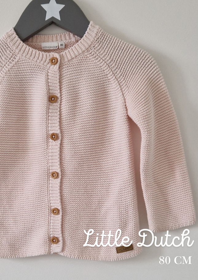Cardigan Little Dutch rose - 80 cm