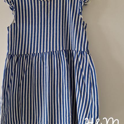 Robe courte H&M rayé - 86 cm