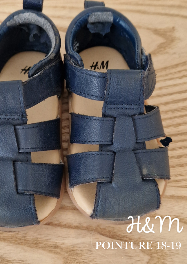 Sandales H&M marine - 18/19