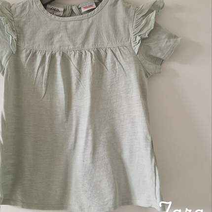 T-shirt MC Zara vert - 98 cm